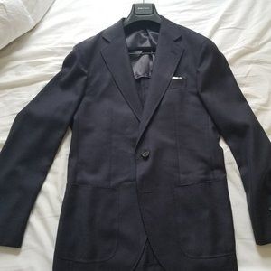 Spier and Mackay Navy Hopsack Angelico Sportcoat
